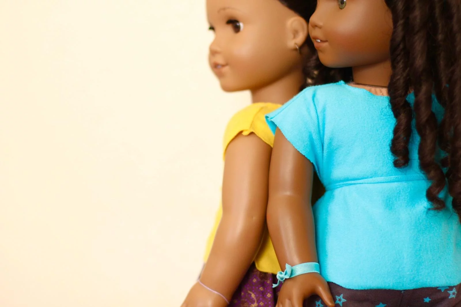 no-sew american girl doll shirt dolls