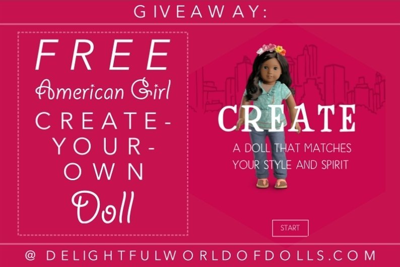 american girl doll make your own doll