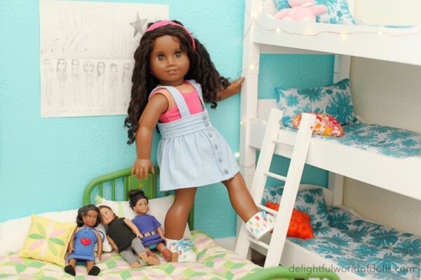 american girl doll cecile curly hair